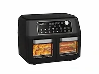 2-kamer airfryer maxxmee, 11 liter, zwart - afbeelding 2 van  3