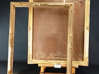 2 klassieke schilderijlijsten binnenmaat 50x40,5cm - afbeelding 1 van  5