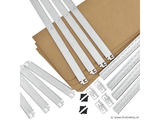 2 magazijnstellingen 180 x 90 x 40 cm - afbeelding 12 van  15