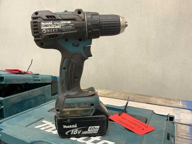 2 makita ddf480 schroefboormachine - afbeelding 2 van  5