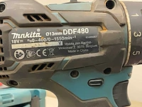 2 makita ddf480 schroefboormachine - afbeelding 3 van  5