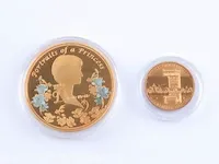 2 munten lady diana en nederland - afbeelding 4 van  7