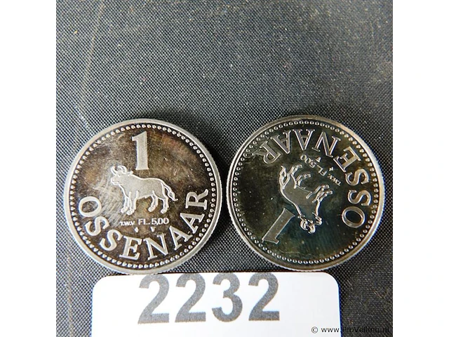 2 munten - afbeelding 1 van  3