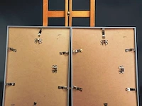 2 olieverfschilderijen in wissellijsten - afbeelding 5 van  5