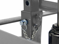 2 oprijplaten in hoogte verstelbaar met ingebouwde hydraulische krik max. 2000kg - afbeelding 4 van  4