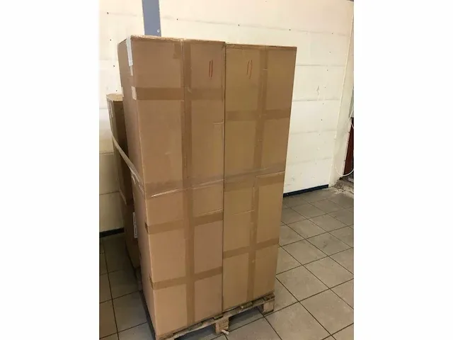 2-persoons badkamermeubel 120 cm licht hout decor - incl. kranen - afbeelding 3 van  11