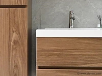 2-persoons badkamermeubel 120 cm natural hout decor - incl. kranen - afbeelding 50 van  56