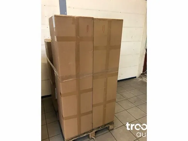 2-persoons badkamermeubel 140 cm hout decor - incl. kranen - afbeelding 5 van  5