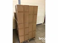 2-persoons badkamermeubel 140 cm hout decor - incl. kranen - afbeelding 5 van  5