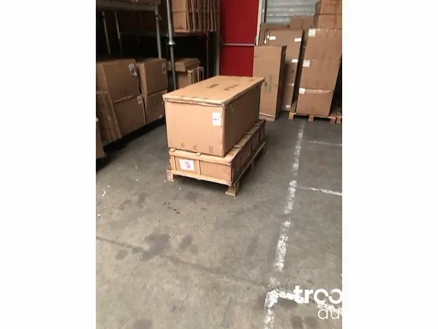 2-persoons badkamermeubel 150 cm zwart marmer - incl. kranen - afbeelding 2 van  4