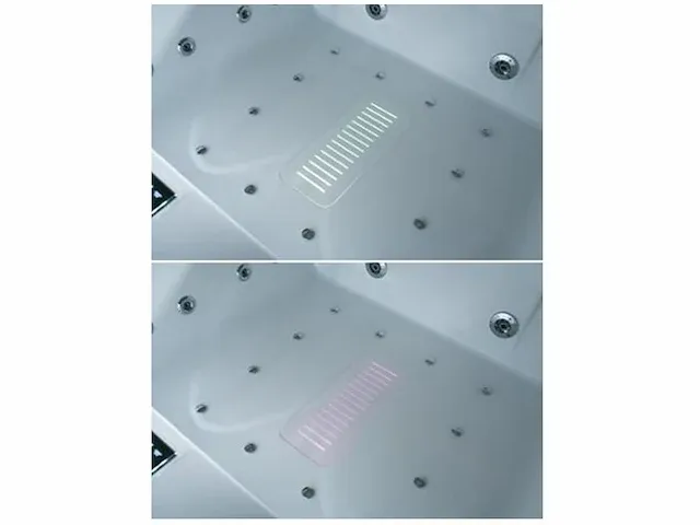 2 persoons inbouw massagebad (wit of zwart) - afbeelding 8 van  17
