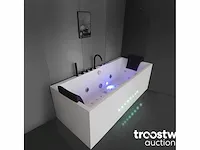 2 persoons whirlpool massagebad - half vrijstaand 180x75cm - afbeelding 1 van  3