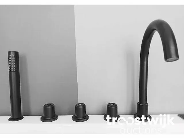 2 persoons whirlpool massagebad - half vrijstaand 180x75cm - afbeelding 3 van  3