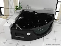 2 persoons whirlpool massagebad - wit - hoekbad - 152x152x62cm - afbeelding 3 van  3