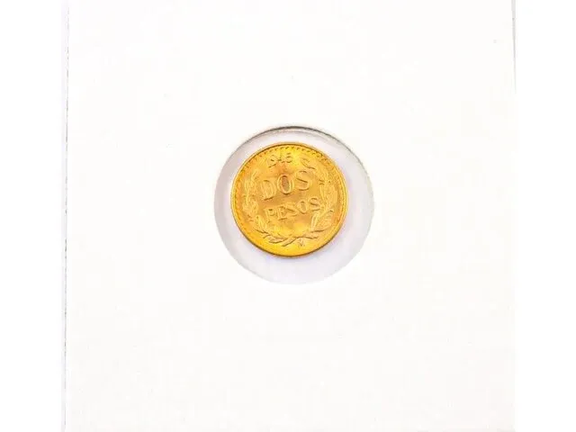 2 pesos mexico 1945 - afbeelding 2 van  2