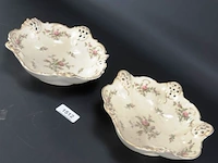 2 rosenthal germany schotels moliere moonrose - afbeelding 1 van  5