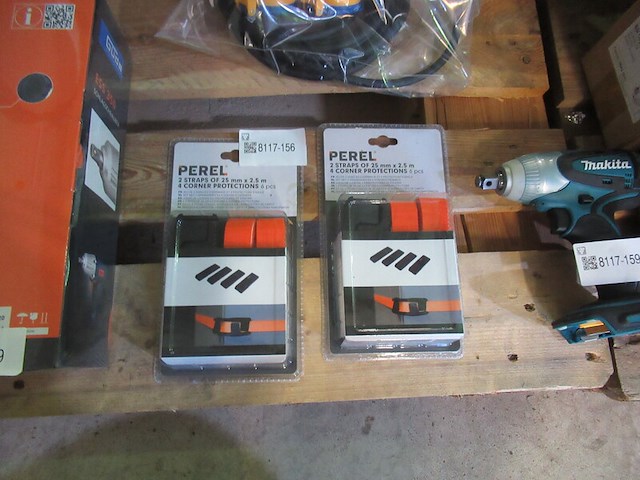 2 sets spanbanden perel - afbeelding 3 van  3