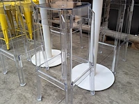 2 statafel met 4x design kruk - afbeelding 3 van  8