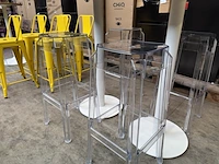 2 statafel met 4x design kruk - afbeelding 5 van  8