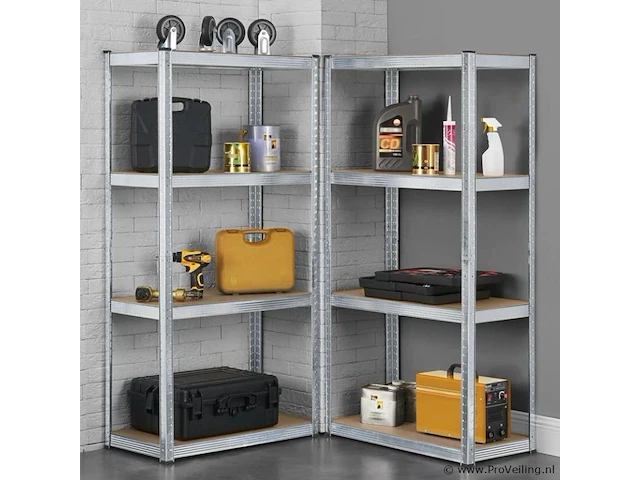 2 stellingkast easy 160 x 80 x 40cm - afbeelding 9 van  16