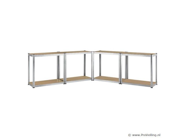 2 stellingkast easy 160 x 80 x 40cm - afbeelding 4 van  16
