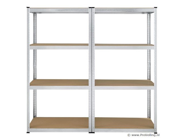 2 stellingkast easy 160 x 80 x 40cm - afbeelding 1 van  16