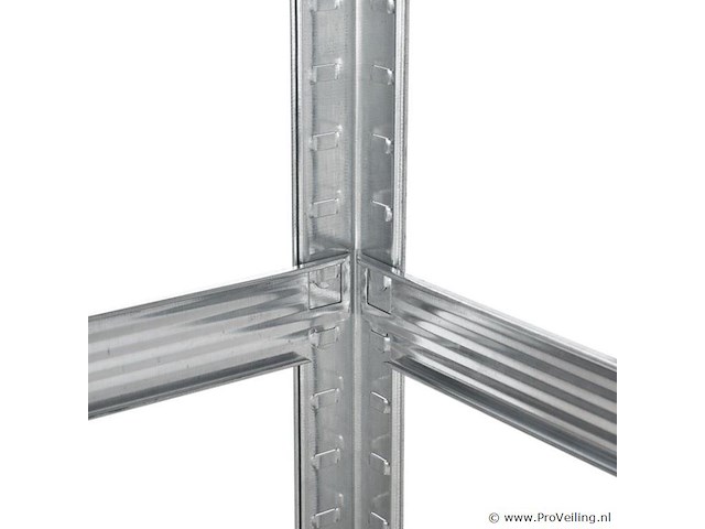 2 stellingkast easy 160 x 80 x 40cm - afbeelding 10 van  16