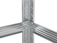 2 stellingkast easy 160 x 80 x 40cm - afbeelding 10 van  16