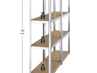 2 stellingkast easy 160 x 80 x 40cm - afbeelding 15 van  16