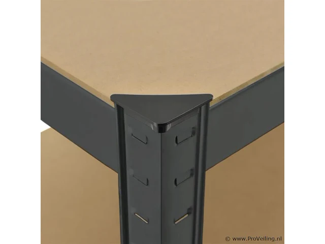 2 stellingkast / opslagrek basic 180 x 90 x 40 cm - afbeelding 19 van  20