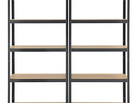 2 stellingkast / opslagrek basic 180 x 90 x 40 cm - afbeelding 5 van  20