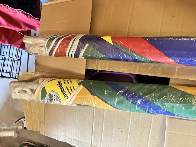 2 strandparasolletjes - afbeelding 3 van  5