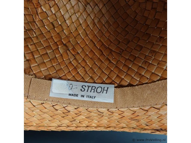 2 strohoeden - afbeelding 4 van  5