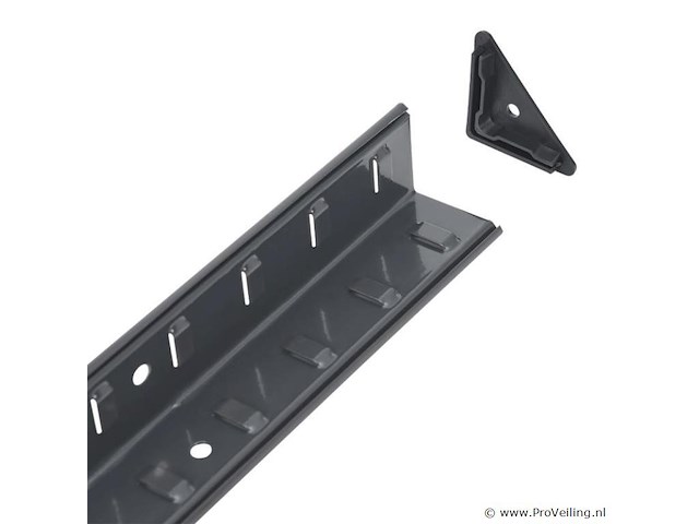 2 stuks magazijnstelling / opbergrek - easy - 160 x 80 x 40 cm - grijs - afbeelding 11 van  16