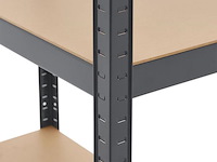 2 stuks magazijnstelling / opbergrek - easy - 160 x 80 x 40 cm - grijs - afbeelding 12 van  16