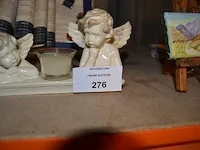 2 tafellampen, 7 sierstukken - afbeelding 2 van  8