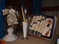 2 tafellampen, 7 sierstukken - afbeelding 8 van  8