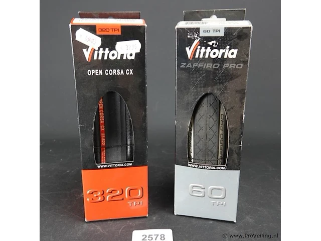 2 vittoria racefiets buitenbanden - afbeelding 1 van  5