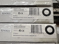 2 whiteboard classic series 100x200 cm sam creative, wbcls100200 - afbeelding 4 van  4