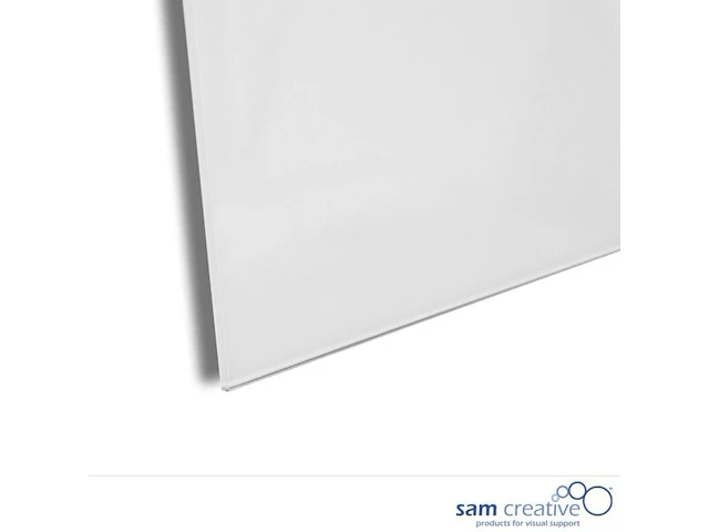 2 whiteboard glas clear white 120x150 cm sam creative, gswcm120150 - afbeelding 2 van  4