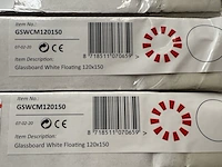 2 whiteboard glas clear white 120x150 cm sam creative, gswcm120150 - afbeelding 4 van  4