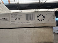 2 whiteboard glas solid clear white 100x200 cm sam creative, gswbm100200 - afbeelding 4 van  4