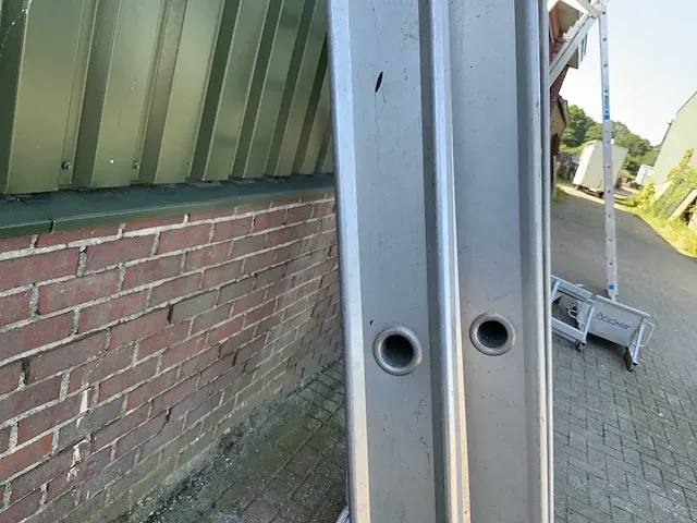 2 x 12 aluminium ladder - afbeelding 2 van  5