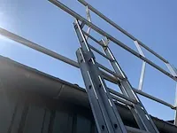 2 x 12 aluminium ladder - afbeelding 3 van  5