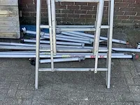 2 x 12 aluminium ladder - afbeelding 4 van  5