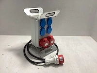 2 x 400 volt en 4 x 230 volt - verdeelblok - afbeelding 1 van  4