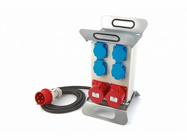 2 x 400 volt en 4 x 230 volt - verdeelblok - afbeelding 4 van  4
