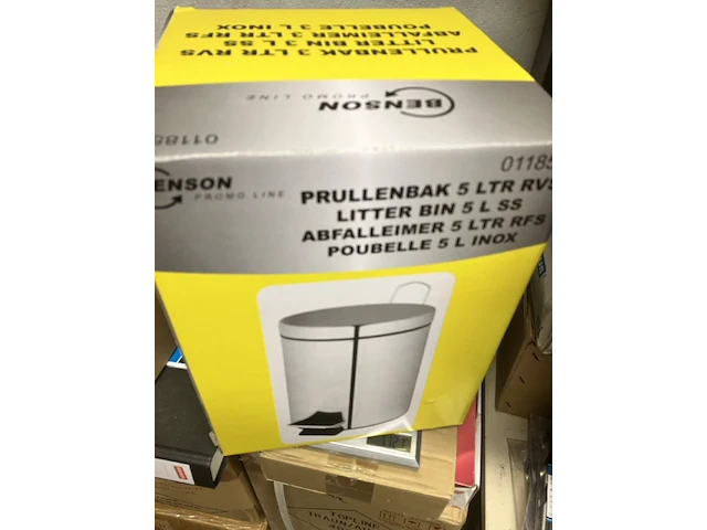 2 x benson prullebakjes 5 liter - afbeelding 1 van  7