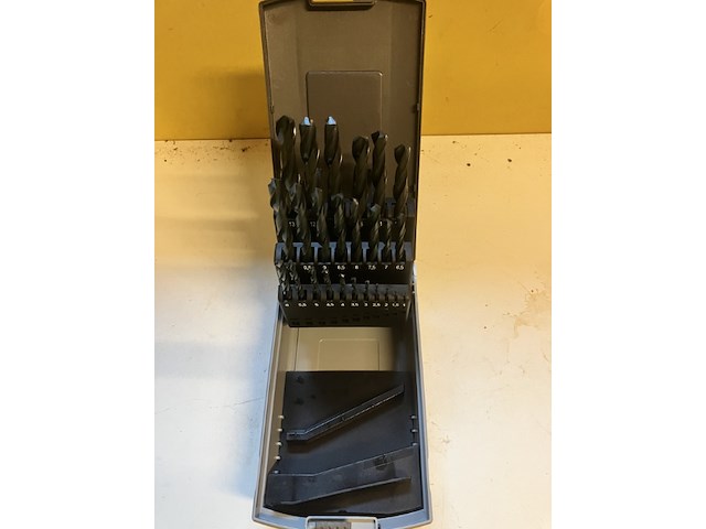 2 x borenset 25 delig metaalboren rolgewalst professionele kwaliteiit - afbeelding 3 van  5