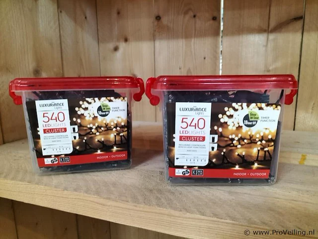 2 x doos met led verlichting - afbeelding 1 van  1